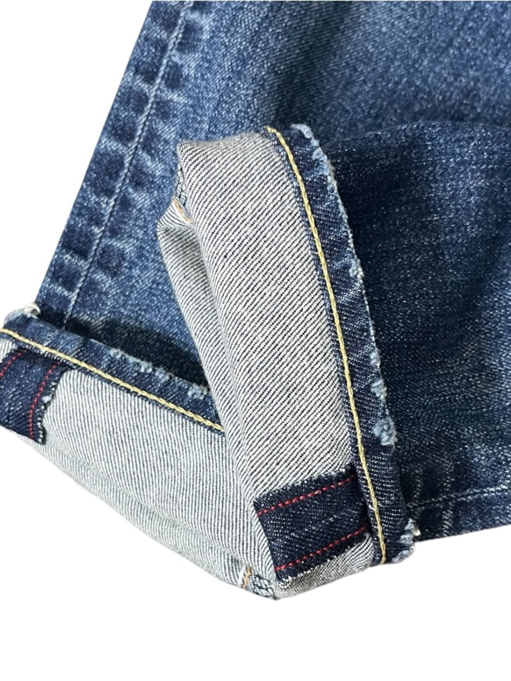 MOUSSY VINTAGE Edgerton Skinny Women's 26 Dark Blue Casual Selvedge‎ Denim New - Picture 8 of 14